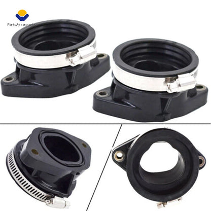 2X Throttle Body Adapter Intake Manifold Boot for Polaris Ranger RZR XP (2015–2021)