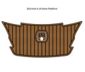 Swim Platform Step Pads for Axis A-24 (2014) - EVA Foam Faux Teak Deck Mat