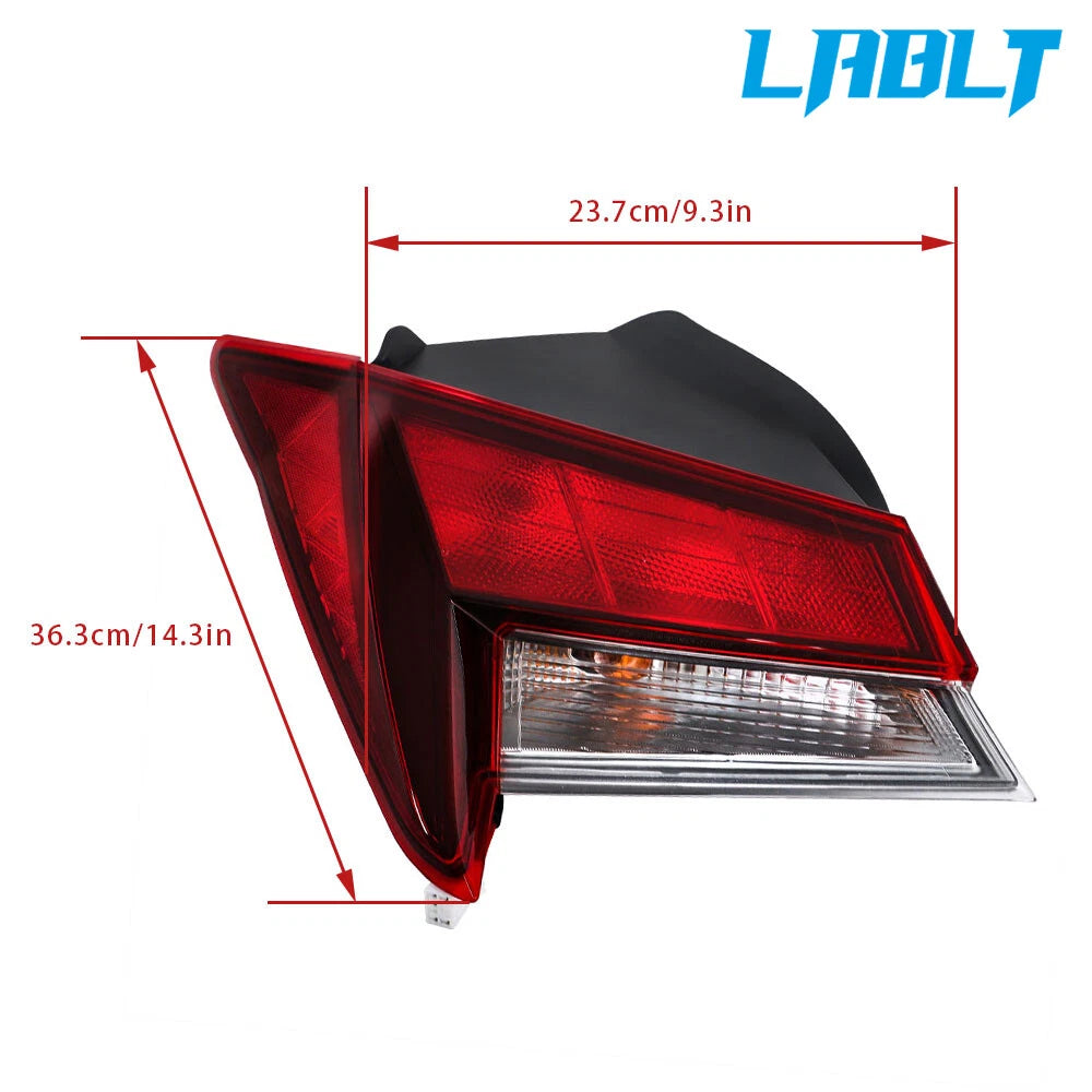 Outer Driver Left Side Tail Light Halogen for Hyundai Elantra (2021–2023)