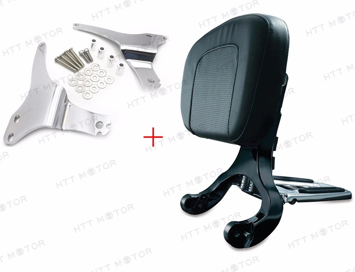 High Mount Bracket & Backrest for Harley Electra Glide Road Glide (1997–2008)