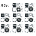 Set of 8 Carburetor Repair Kits for Stihl 20T 021 023 025 FS300 FS350 Zama RB-41