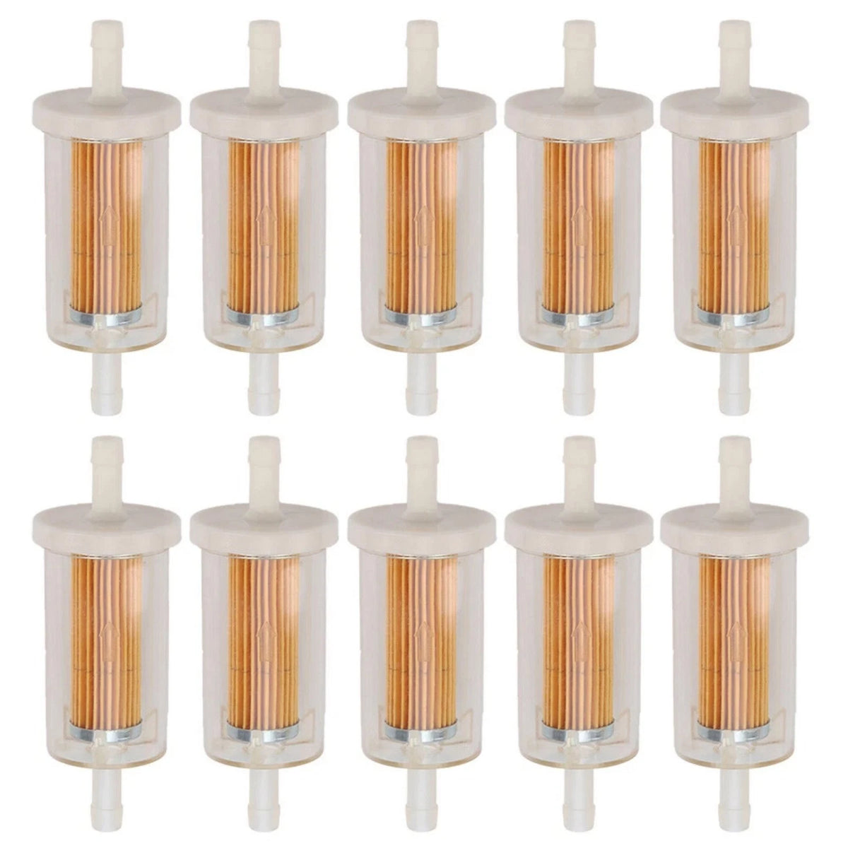 10 Pack Fuel Filter for John Deere X100 X300 Series (695666)