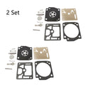 2X Carburetor Gasket Kit for Husqvarna H355 (55CC) Zama RB-95