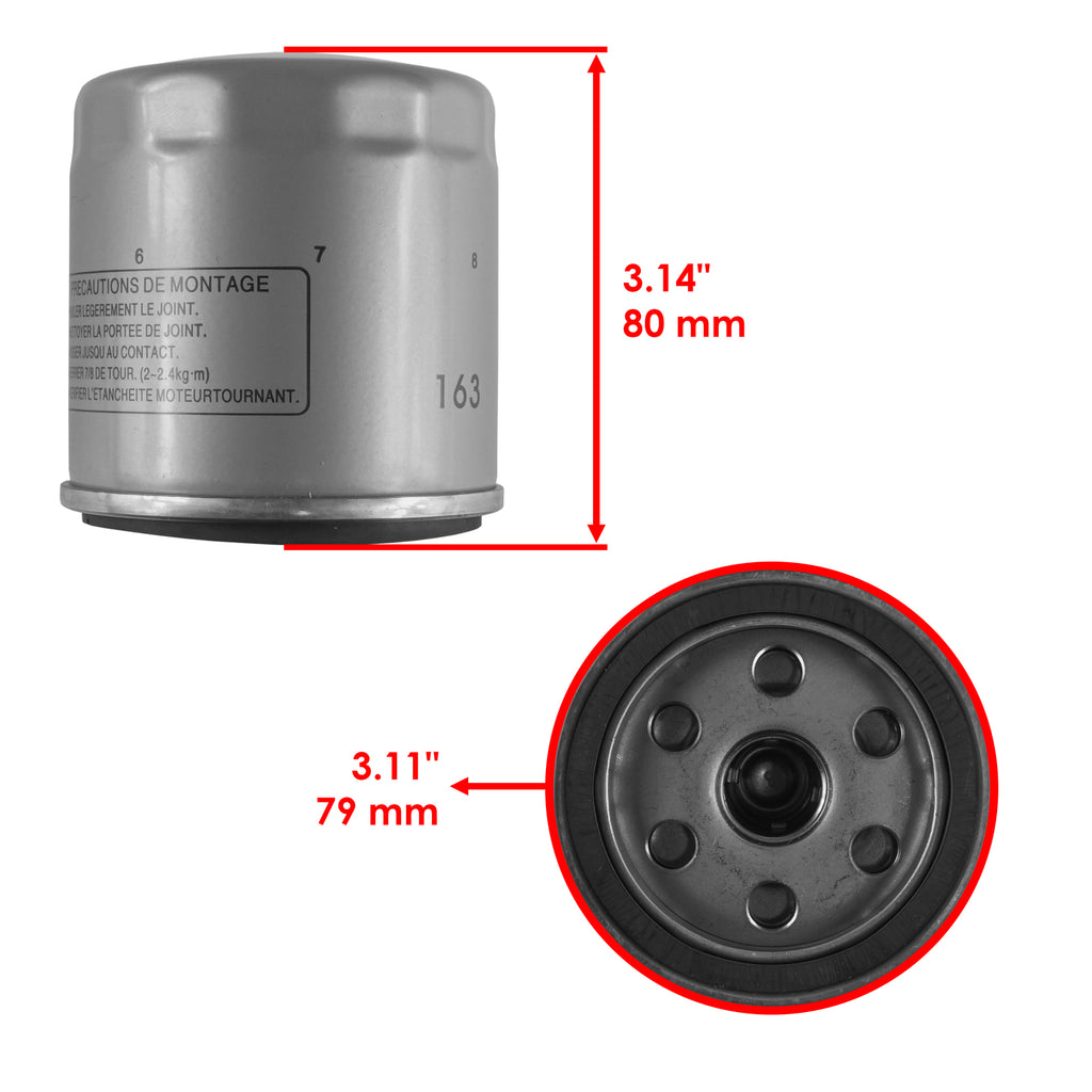 Oil Filter Replacement for BMW K100RS ABS 100 (1983–1992)