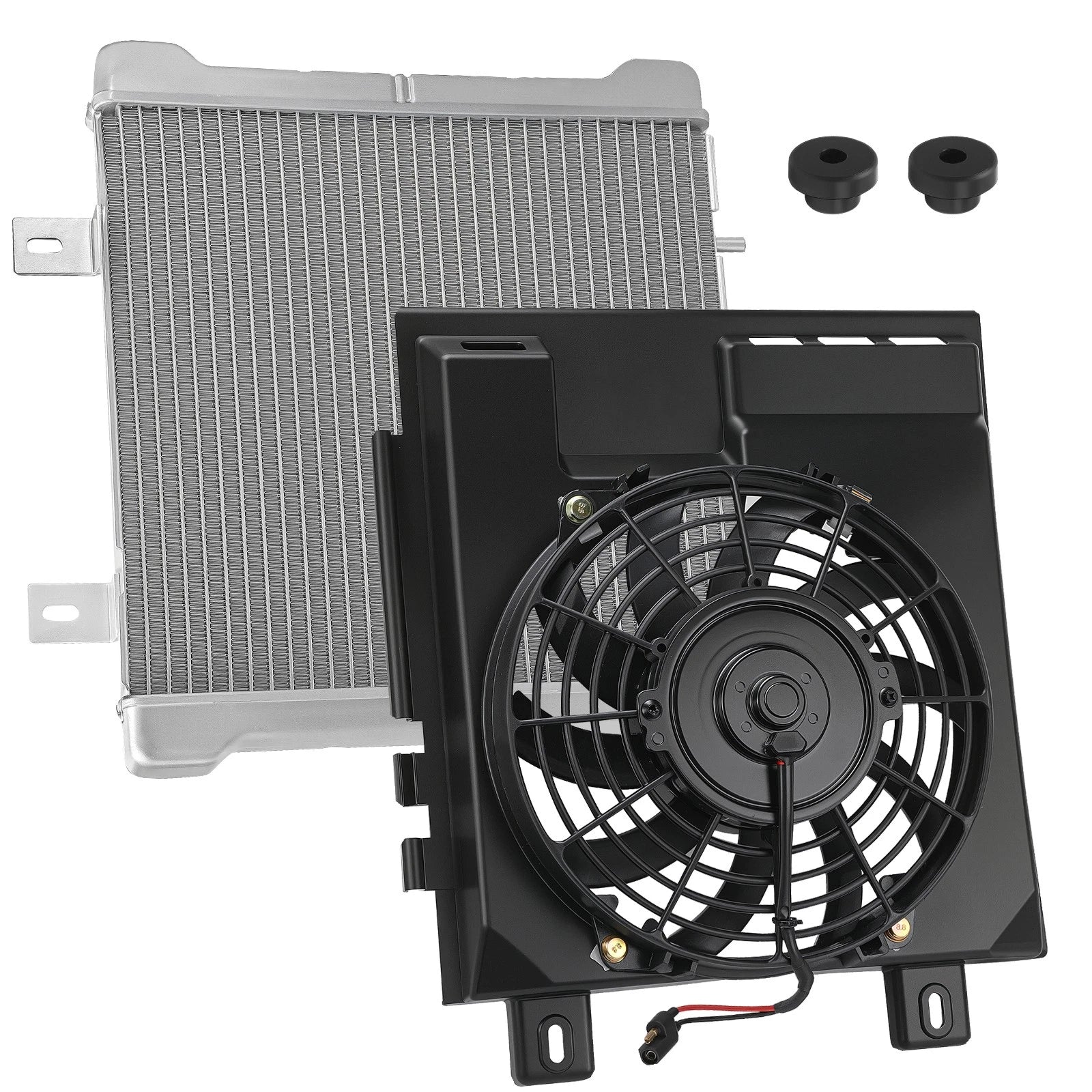 Radiator with Cooling Fan for Polaris Sportsman 400 4X4 (2001–2004) 2410123