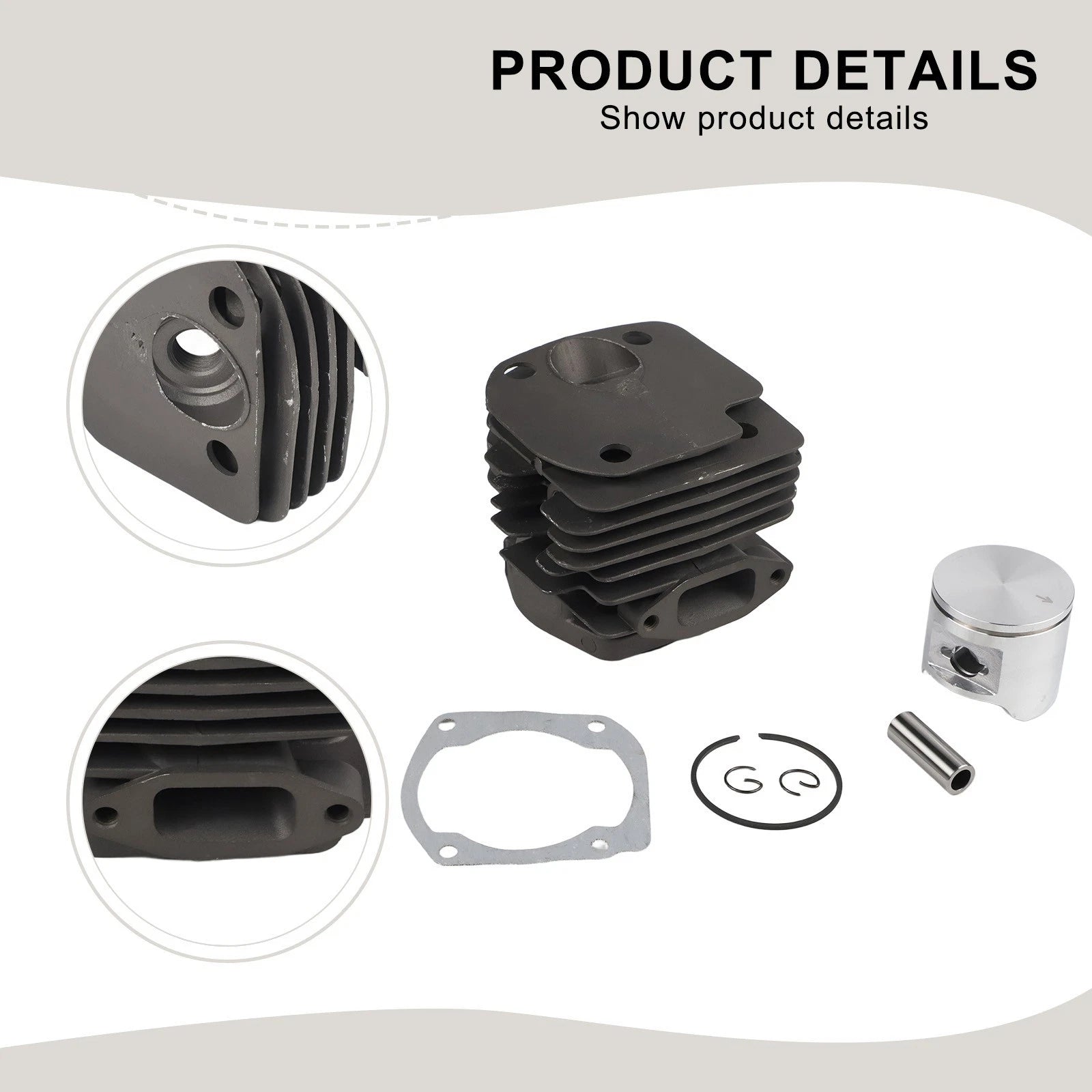 48mm Cylinder for Model 365 (Upgrade, Airflow Efficiency)