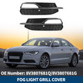 Front Fog Light Grille Pair Replacement for Audi A3 8V (2013–2017)