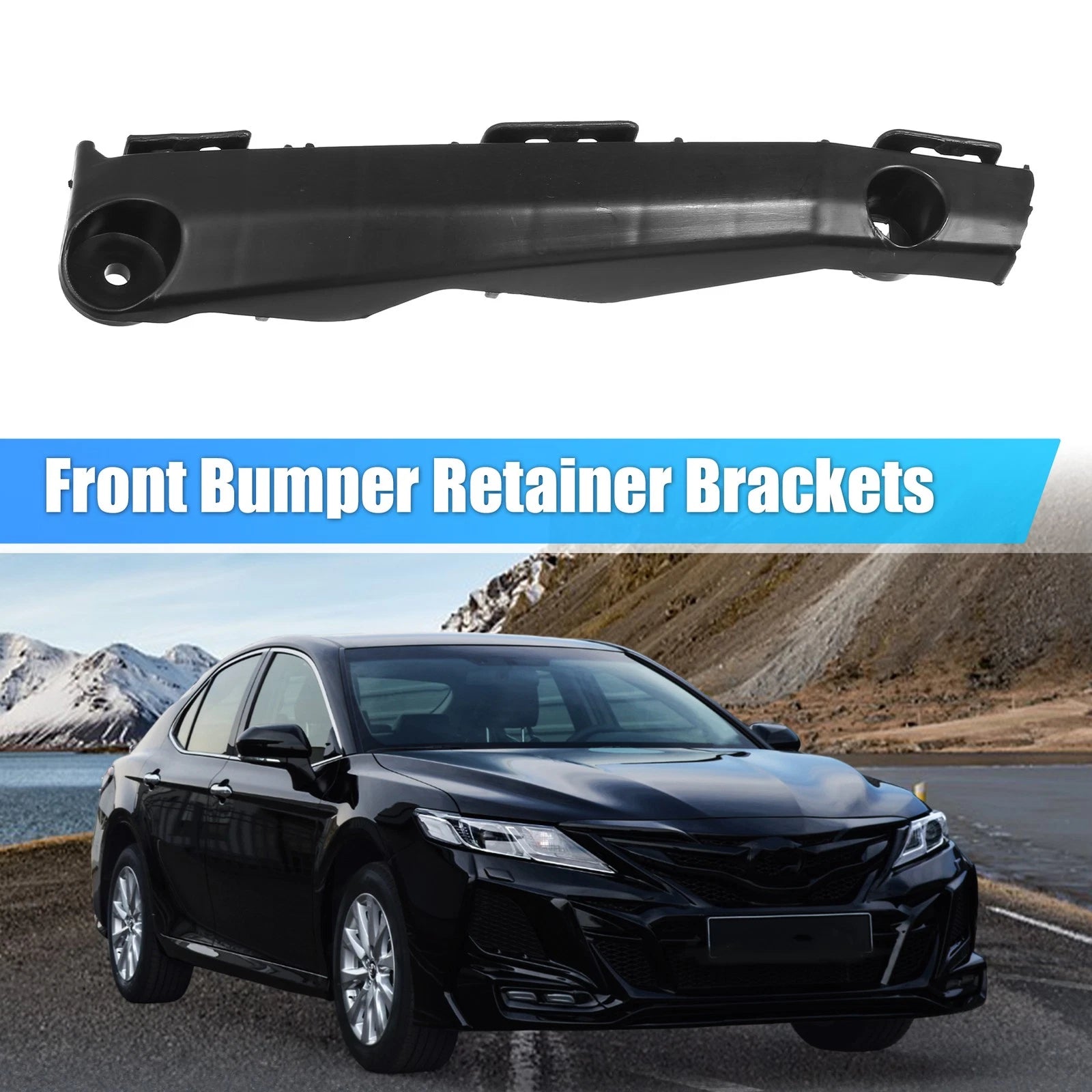 Front Left Bumper Bracket Replacement for Toyota Camry (2015–2017)