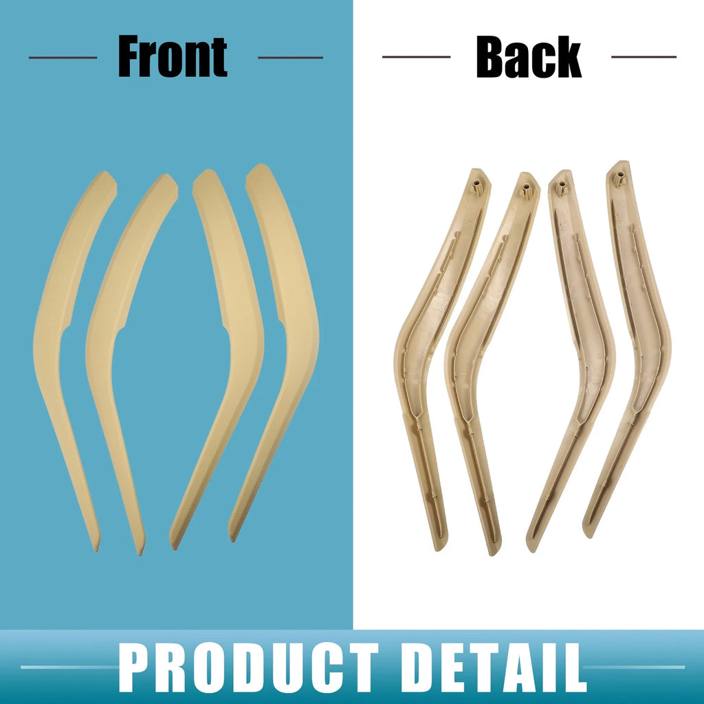 Door Pull Handle Cover Replacement for BMW X1 E84 2013–2015 Beige