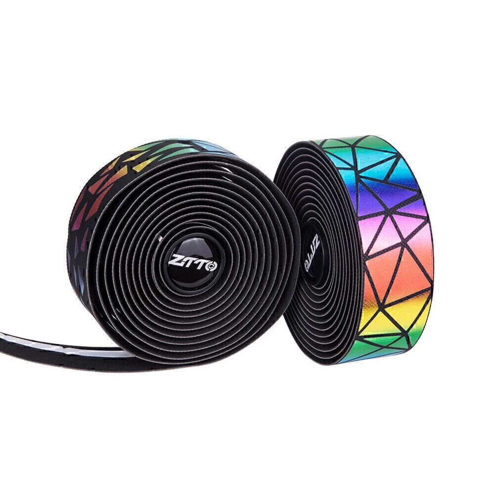 Reflective Handlebar Tape for Road Bicycle (EVA/PU, Waterproof, Colorful)
