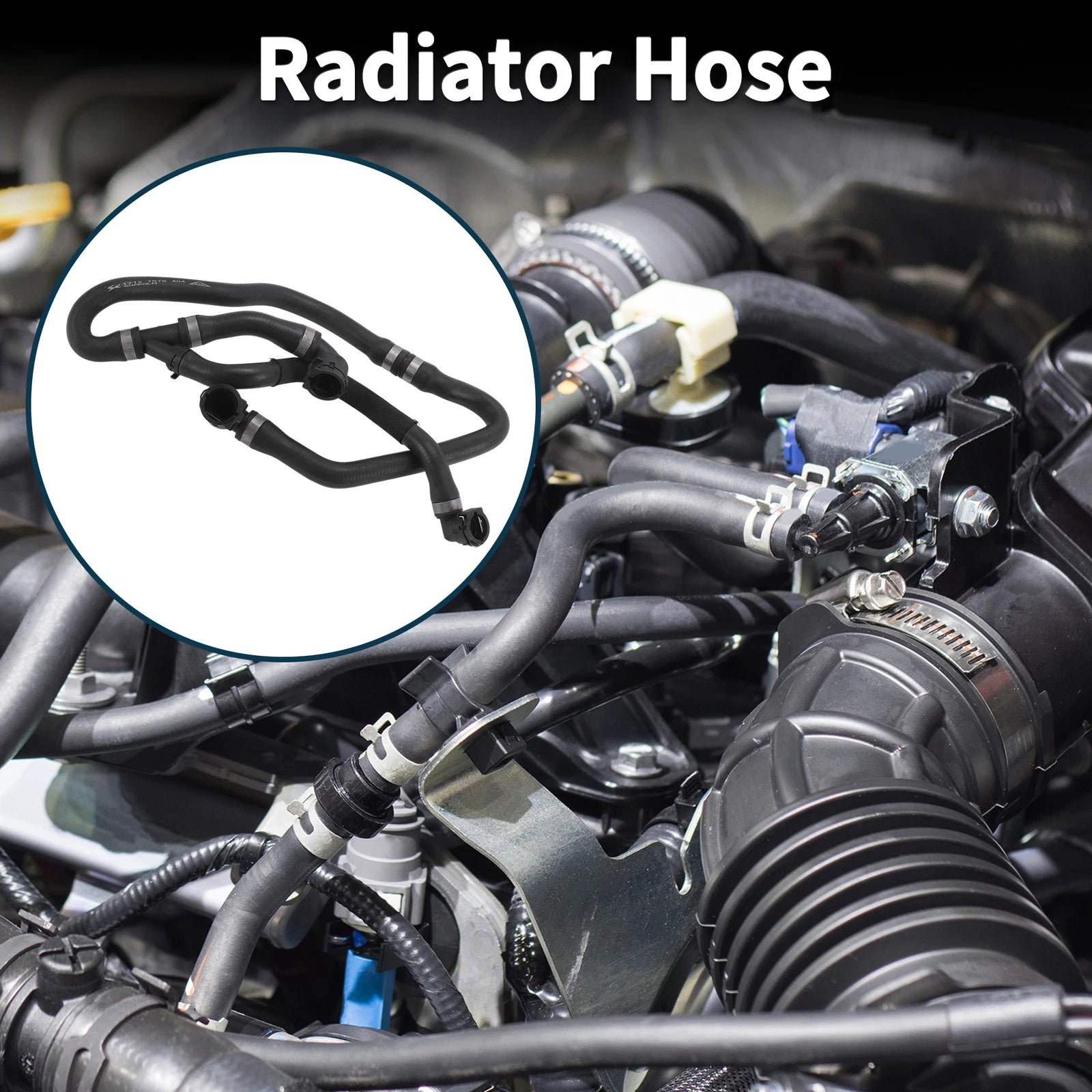 Radiator Hose Coolant Tube Replacement for BMW 5 Series (2010–2013)