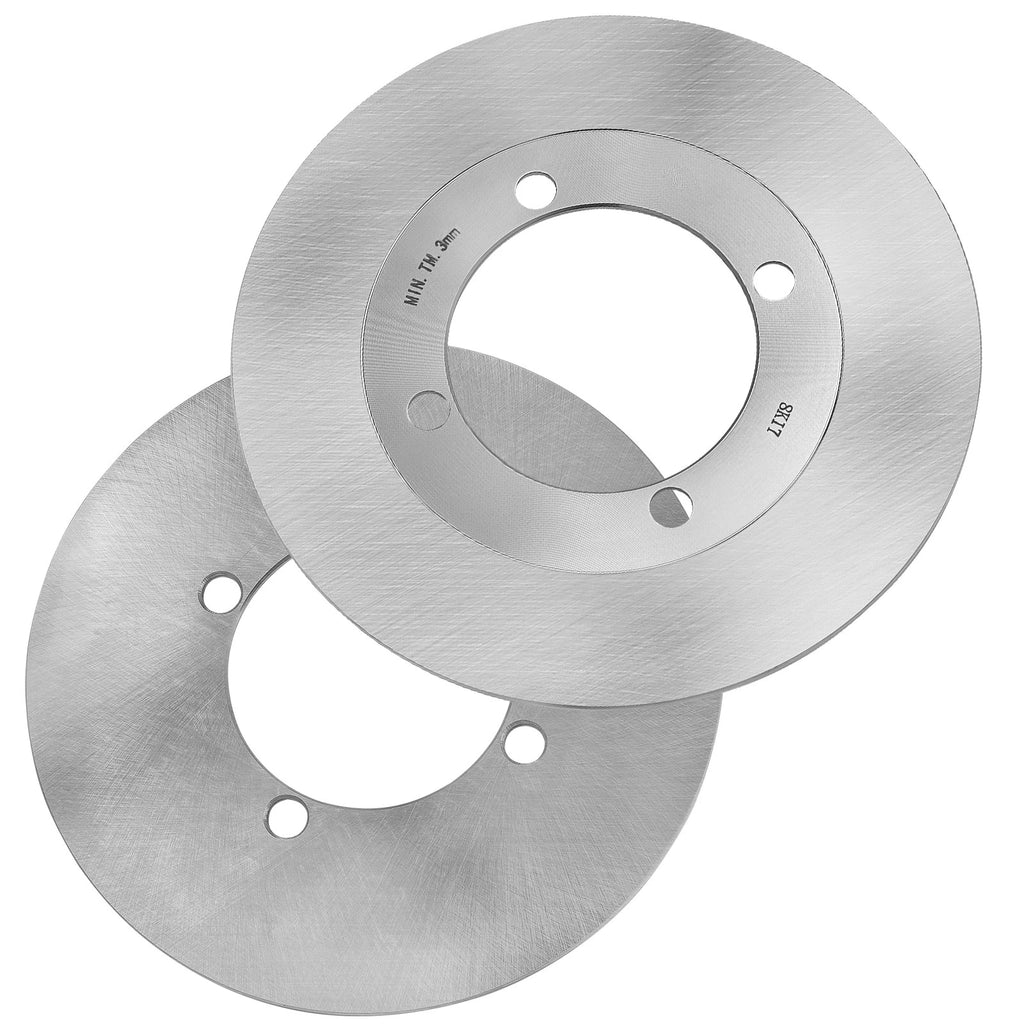 2X Front Brake Disc Rotor for Suzuki Eiger 400, Eiger 500, Kingquad 400, Vinson 500 (2002–2018)