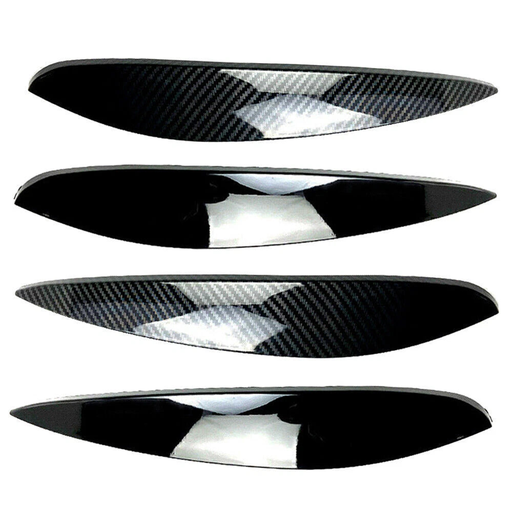 Headlight Eyelid Trim for Mercedes Benz Smart (2014–2023) ABS Plastic