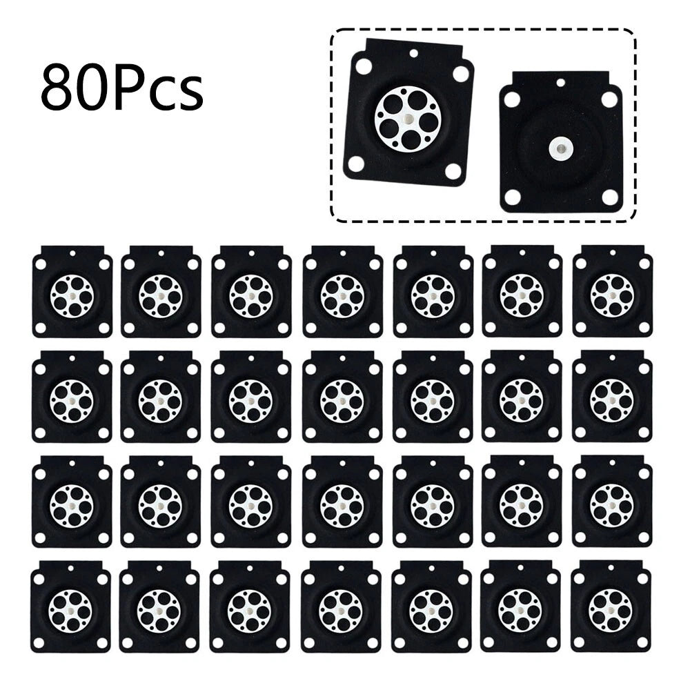 80Pc Carburetor Metering Diaphragm for ZAMA RB-99 RB-100 (Garden)