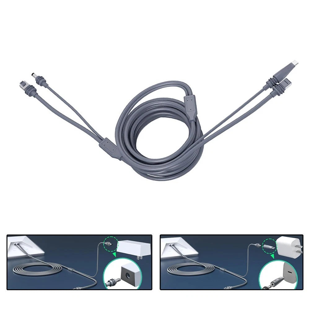 2-in-1 Data Cable for Mobile Deployment (DC USB C)