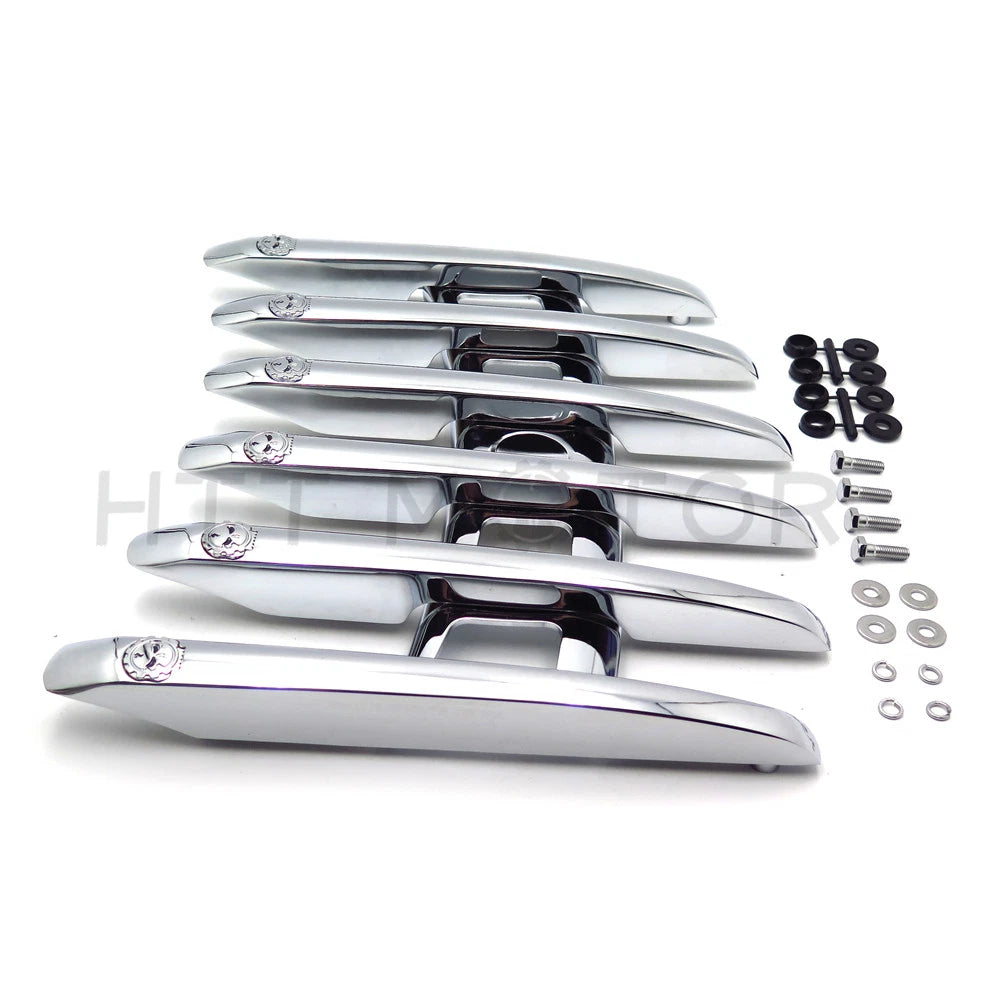 Stealth Top Luggage Rail Rack for Harley Touring (Chrome)