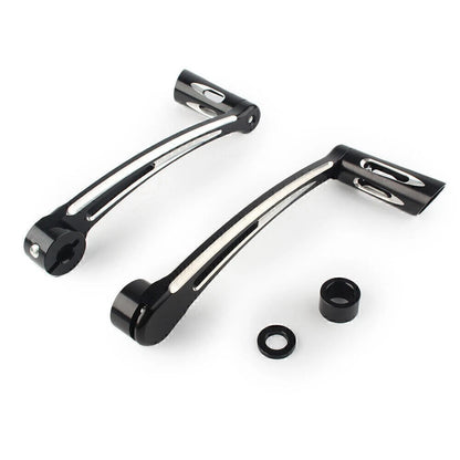 CNC Cut Heel Toe Shift Lever with Shifter Pegs for Harley Touring FLH/T (1997–2016)