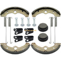 Front Brake Shoes & Rear Brake Pads for Yamaha YFM350FW 4x4 Big Bear 1987–1995