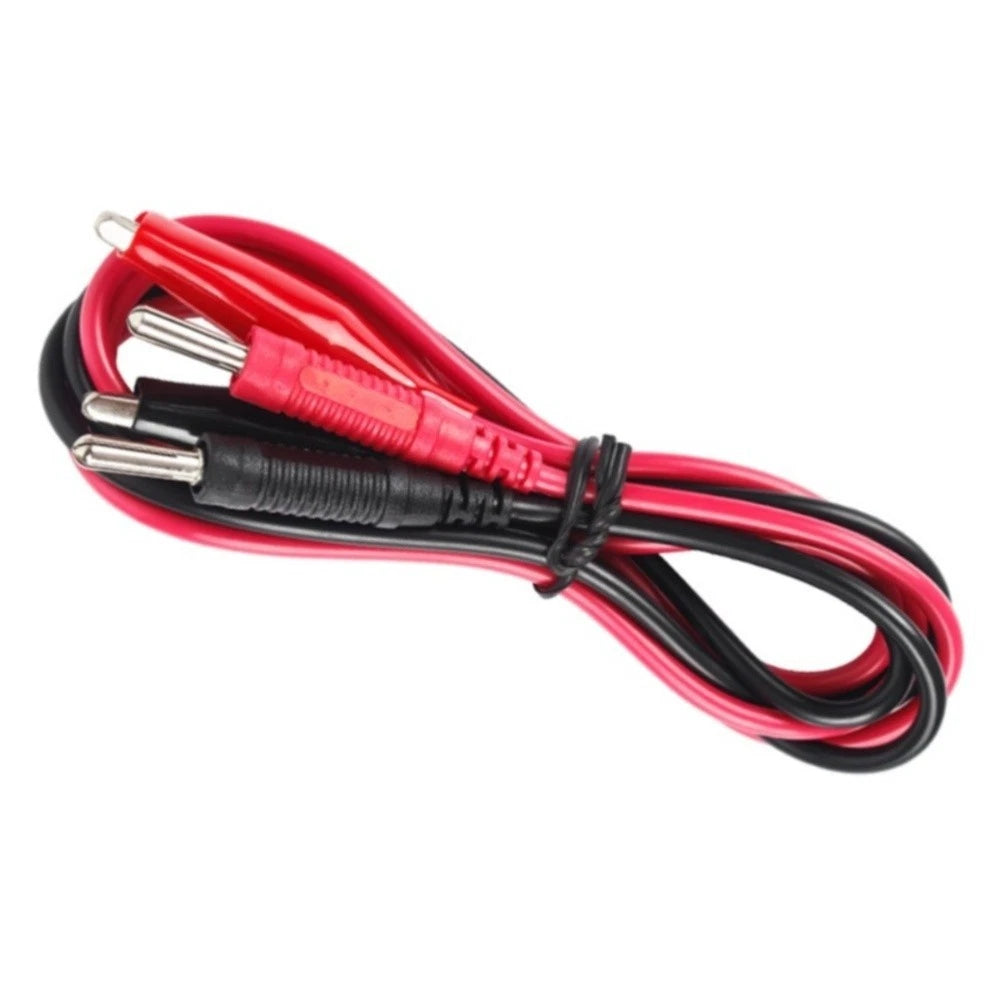 Power Test Cable 10A with Alligator Clip & Banana Connector Pair