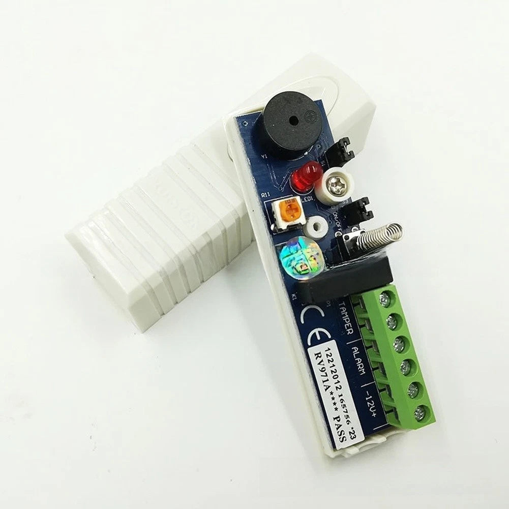 Compact Wired Vibration Sensor for Security Device (26mm x 85mm x 24mm)