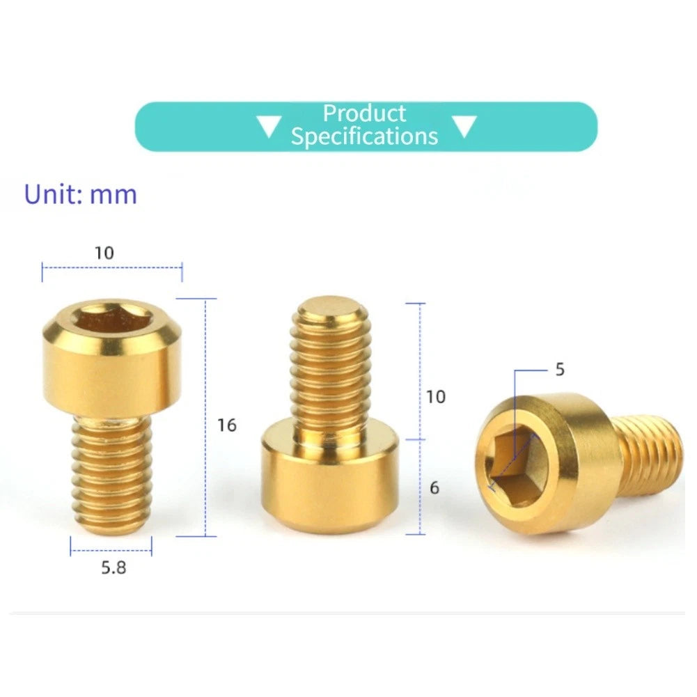 M6x10mm V Brake C Brake Clamp Screw for Bikes (2010–2023)