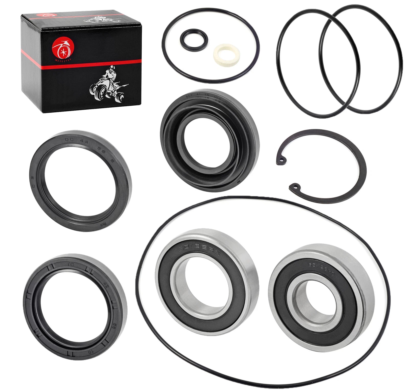 Rear Axle Wheel Seal & Bearing Kits for Honda Foreman 500 Rancher 420 (2014–2023)