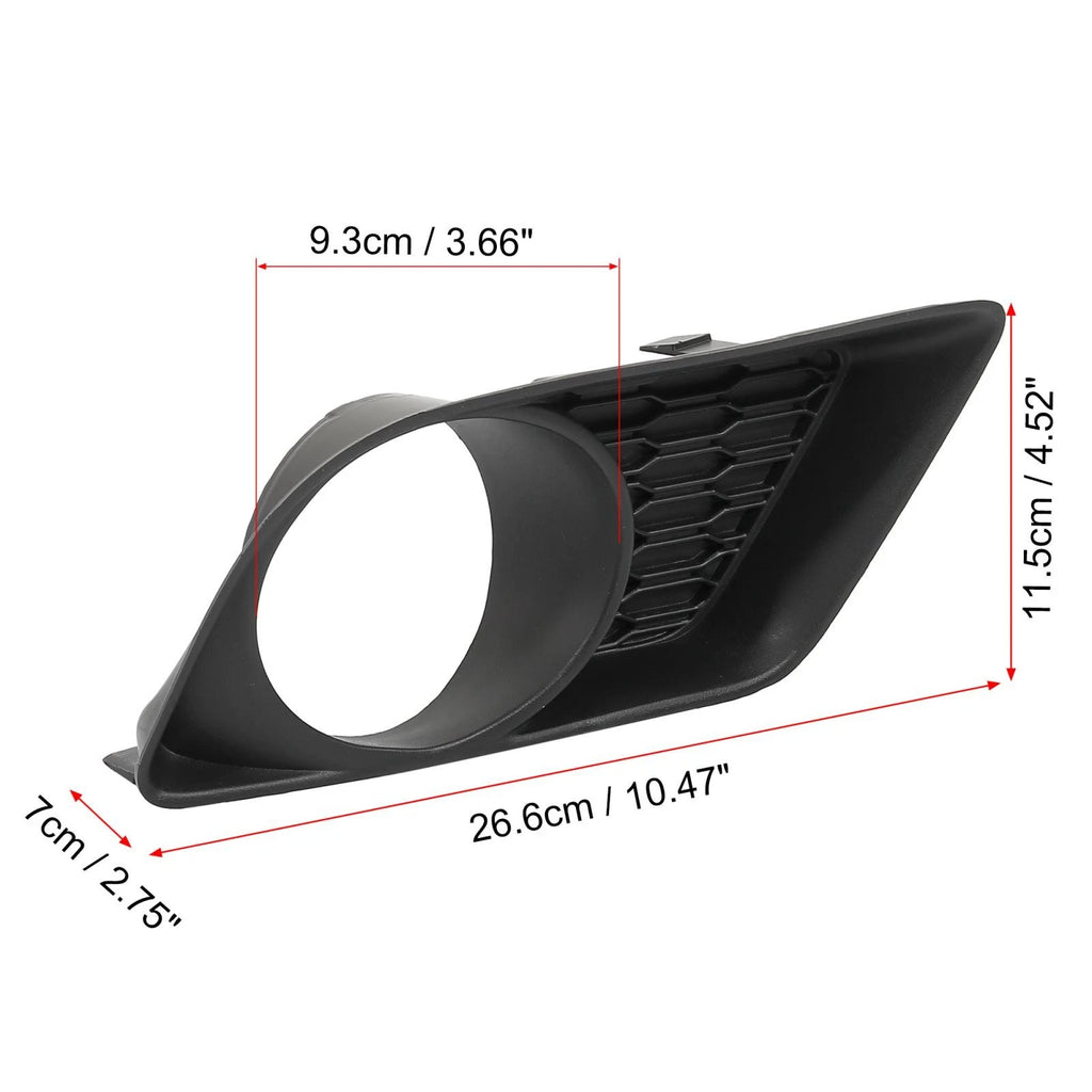 Front Bumper Right Fog Light Grille Cover Replacement for Dodge Charger (2015–2019)