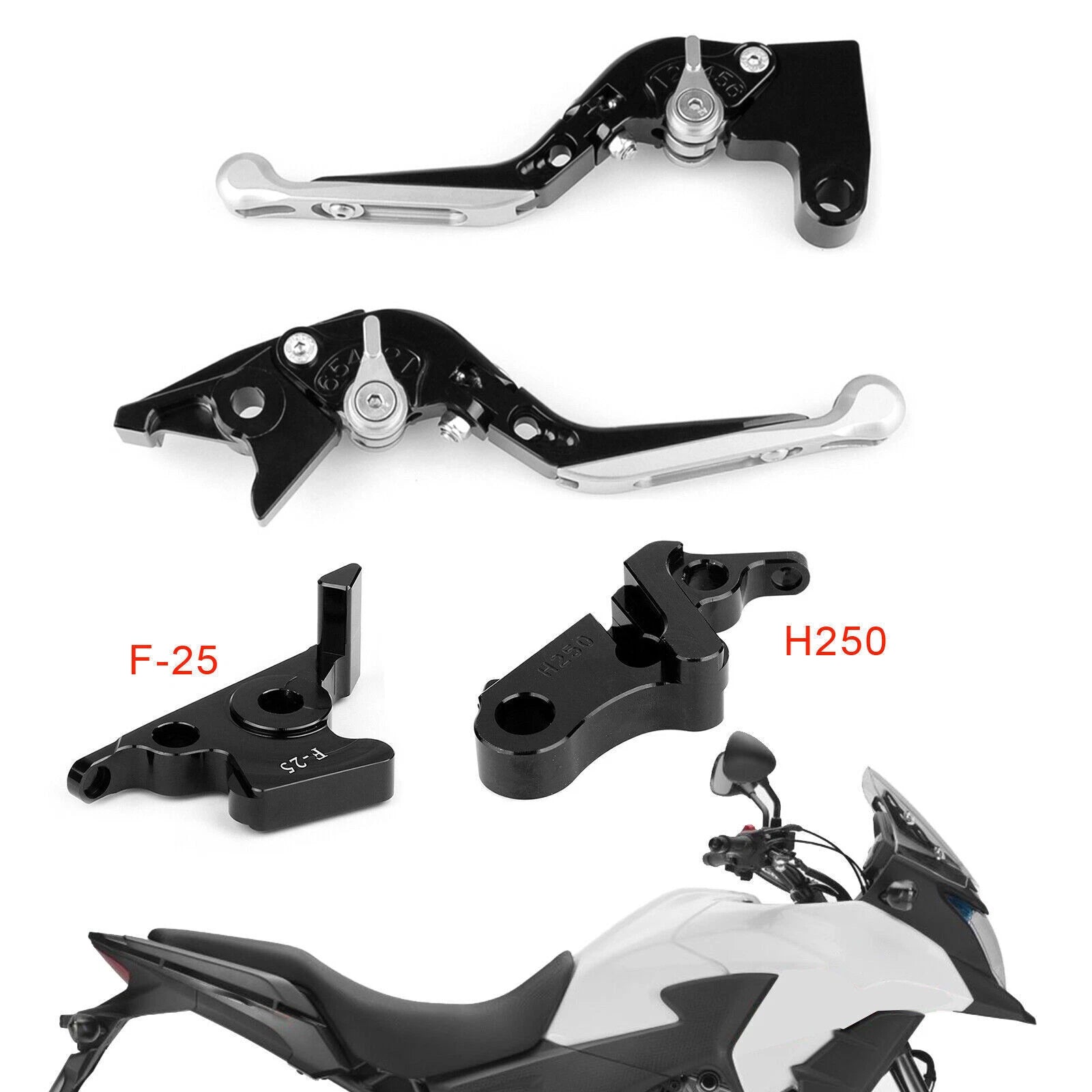 Adjustable Clutch Brake Lever for Honda CB500F CBR500R CBR250R CBR300RR (2013–2023)