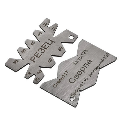 Stainless Steel Angle Measuring Tool for Metal Lathe