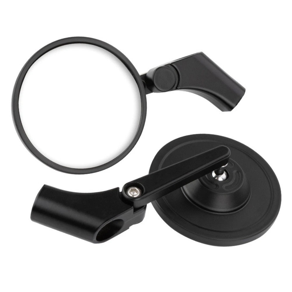 Motorcycle Rearview Mirror Sideview Reflective Black for Electric Vehicles