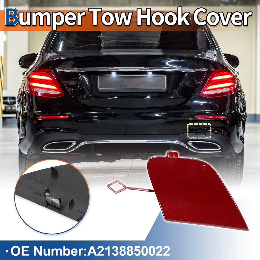 Rear Tow Hook Cover Replacement for Mercedes-Benz E-Class W213 S213 (2016–2020)