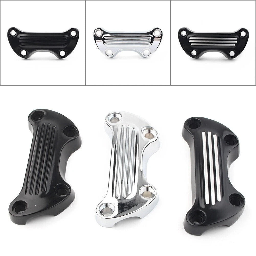 Handlebar Riser Top Clamp Cover for Harley Sportster Softail Dyna (1")