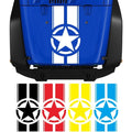 Hood Racing Sticker for Car (PVC Material)