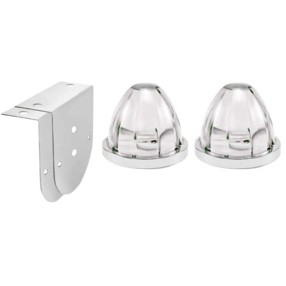 2X LED Star Watermelon Lamp Indicator for Truck Vans RV