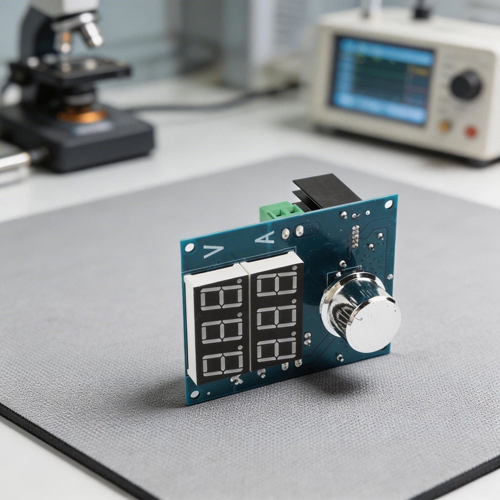 Digital Voltage Regulator Module with Current Display for DC Power