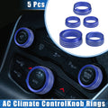 AC Climate Control Knob Ring Kit for Chrysler 300 and Dodge Challenger (2005–2015)