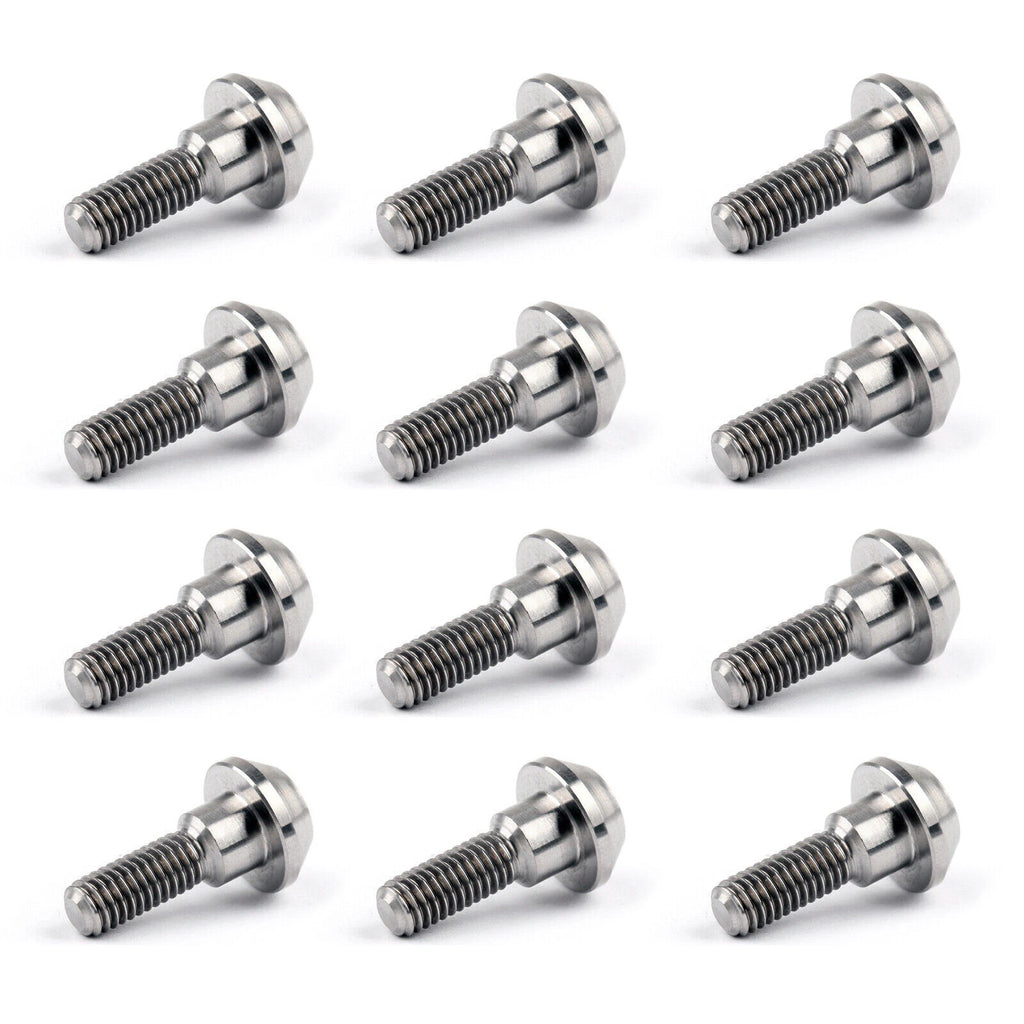 12p M6 x 20mm Disc Brake Rotor Bolts for Yamaha R1 R6 YZF U8 T9