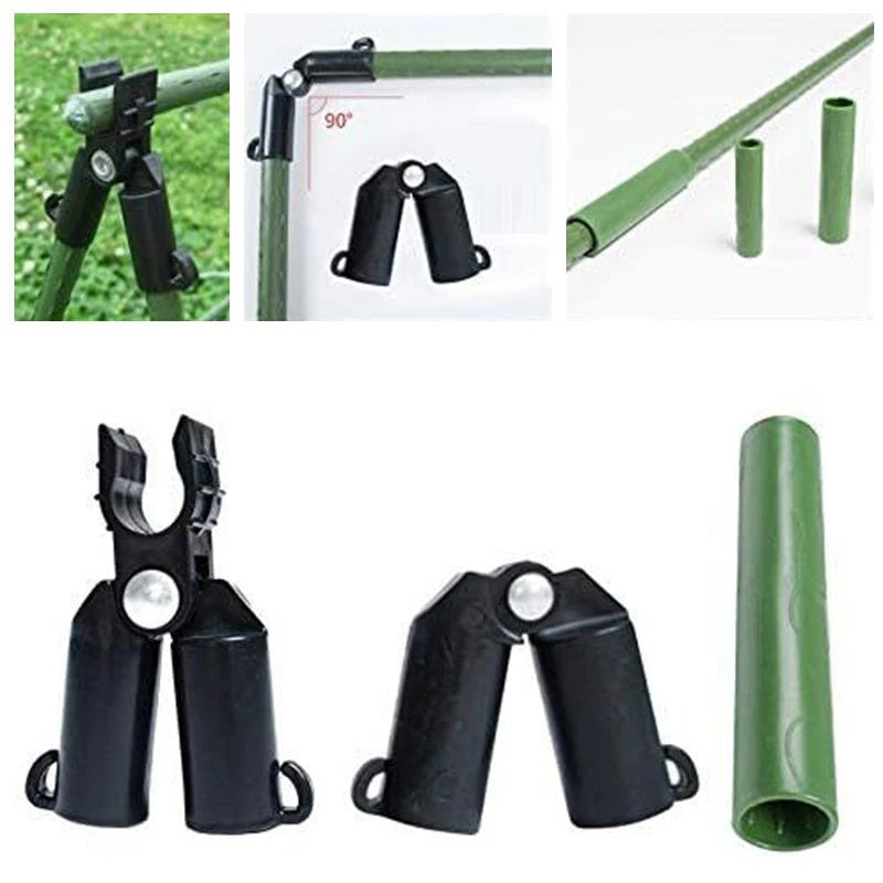 Adjustable Plant Connector Clips Set of 70 for Vertical Gardening