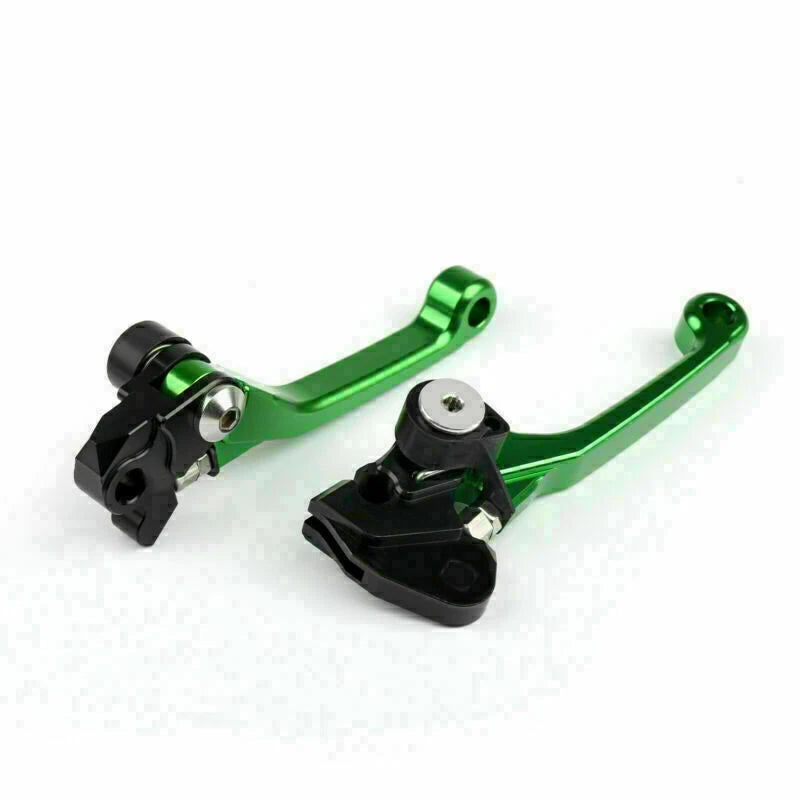 Pivot Brake Clutch Lever for Kawasaki KX65 KX85 KX250 KX250F KX125 (2004) Green T9