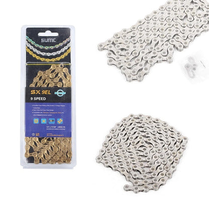 1x 9 Speed Chain for MTB Road Bike 116L