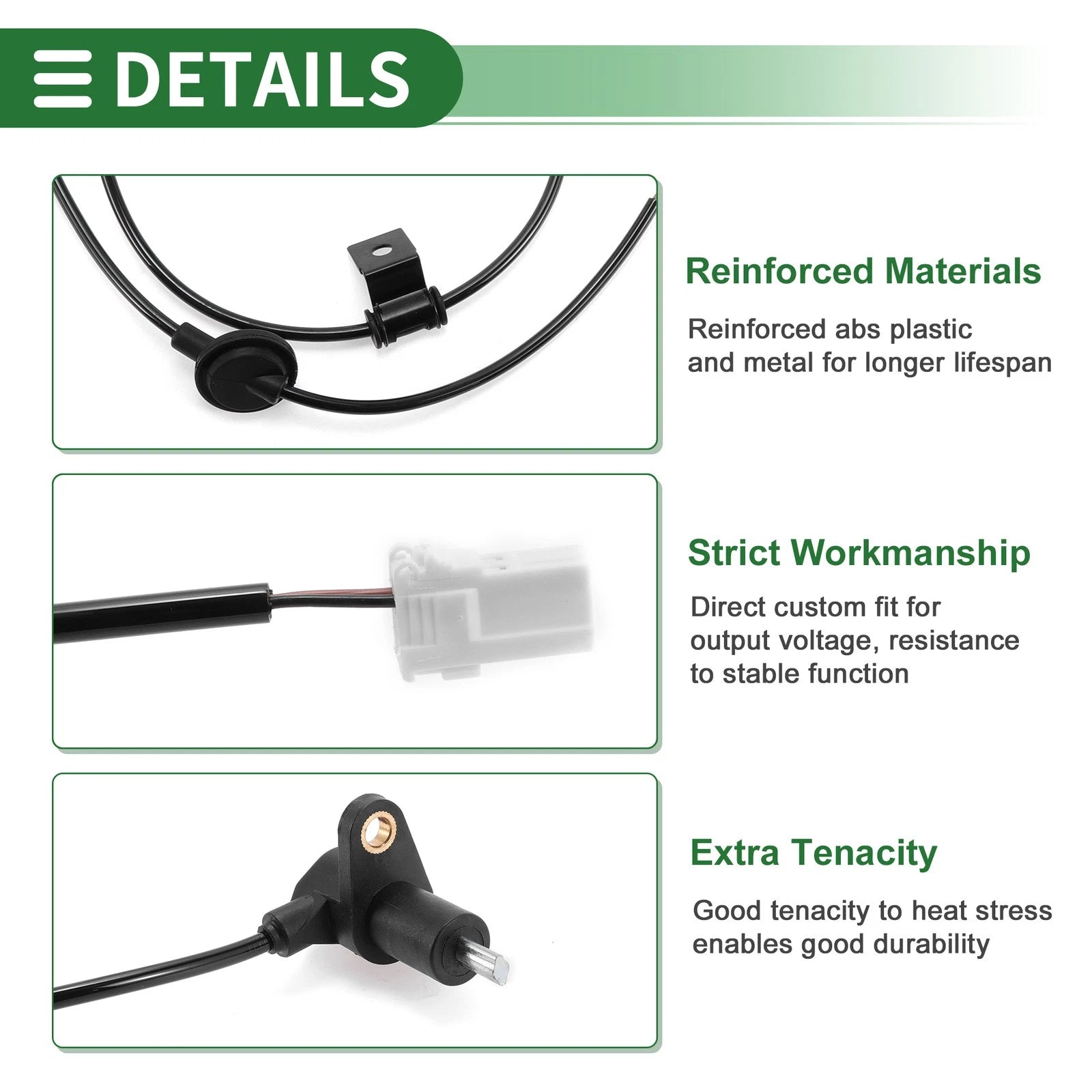 ABS Wheel Speed Sensor for Hyundai Matrix 2001–2010