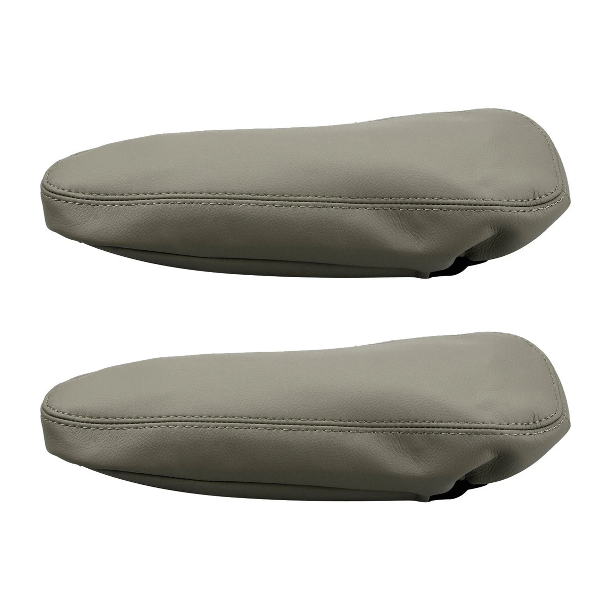 2Pcs Leather Seat Armrest Cover for Lexus GX470 (2003–2009) Ivory Beige