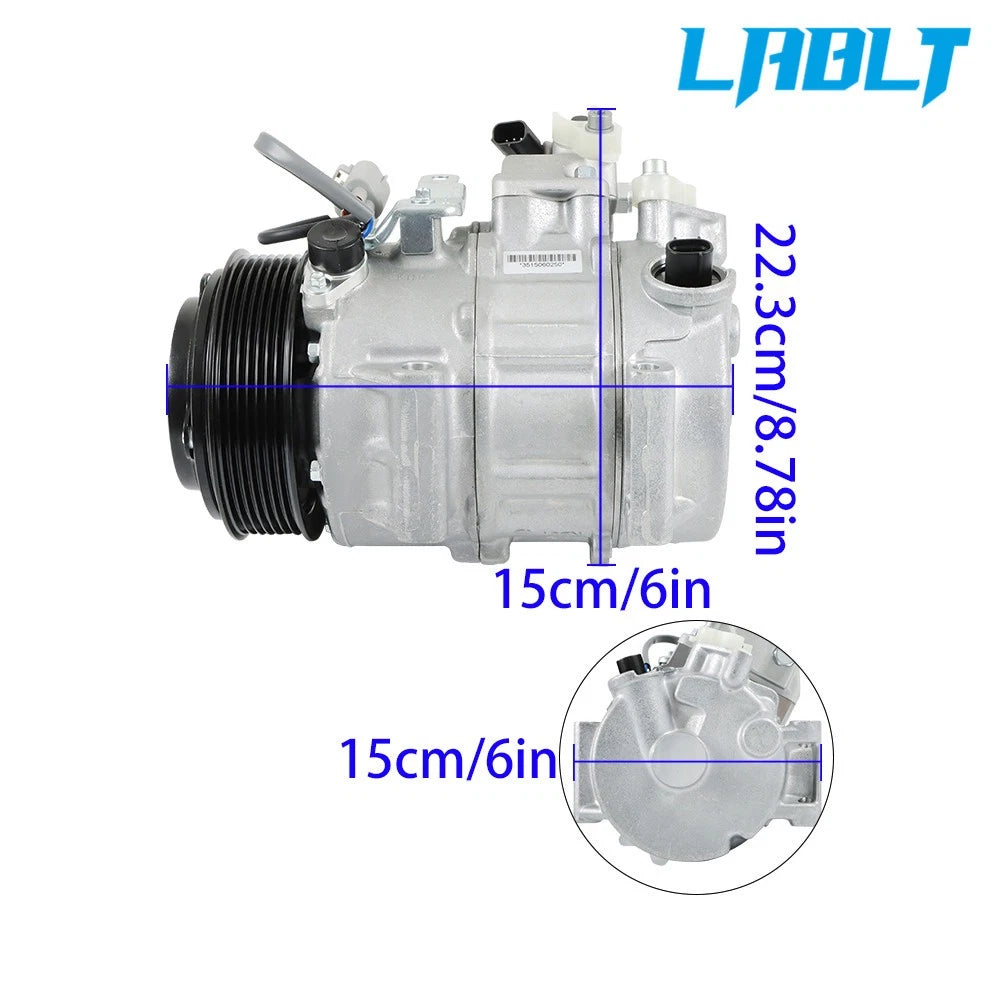 A/C Compressor + Clutch for Toyota Avalon Camry Highlander Lexus ES350 (2005–2012)