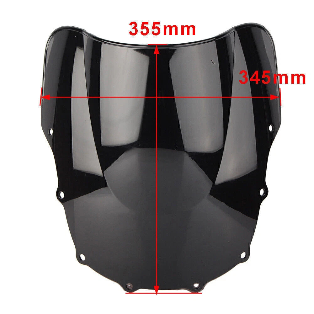 Front Windshield for Kawasaki ZZR400 (1993–2007) Silver