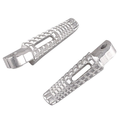 2X Rear Foot Pegs Footrests Kit for Suzuki GSXR1000 (2005–2014) Silver