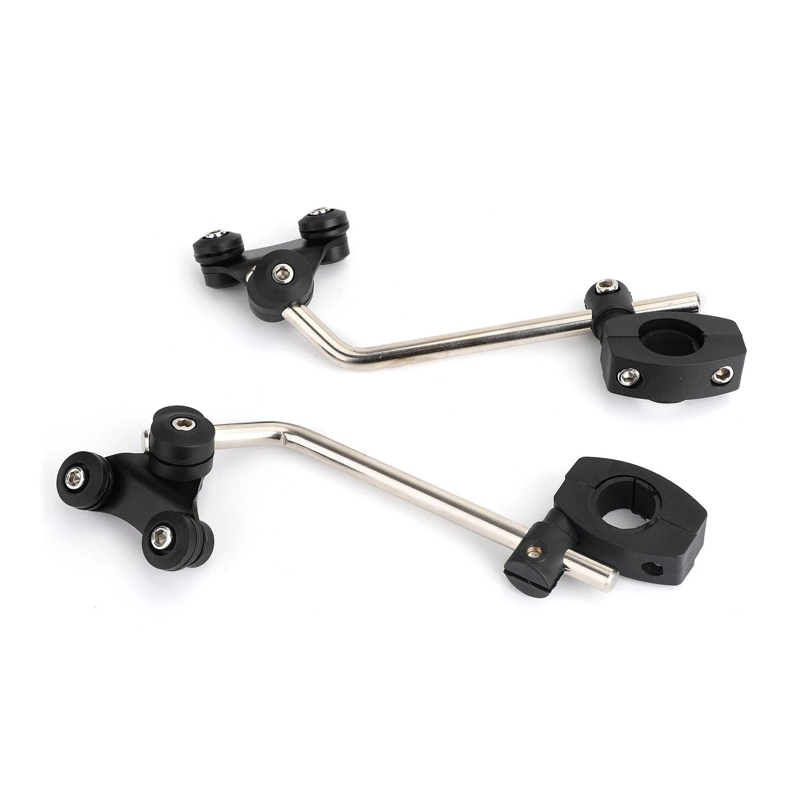 Universal Windscreen Bracket 7/8" 22mm Handlebar Mount Clamp