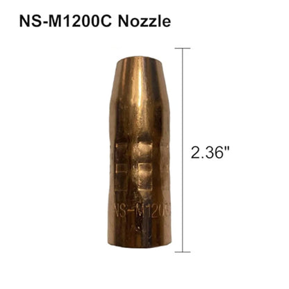 2-Pack 1/2-Inch Orifice Copper Nozzles for Repair Projects