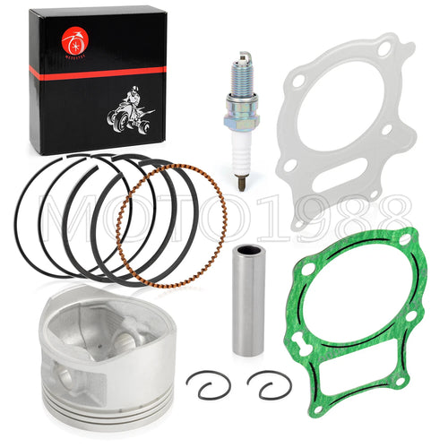 .75mm O.S Engine Top End Piston Gasket Kit for Honda Recon 250 (2002–2023)