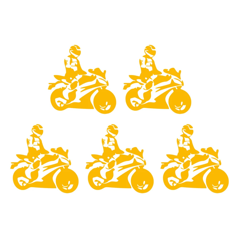 5 Pack Custom Car Stickers for Motorcycle Decals