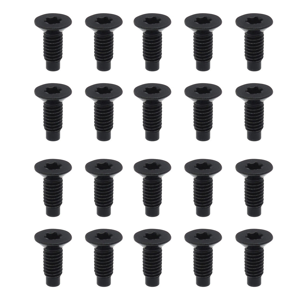 20x Windshield Frame Hinge Torx Screws for Jeep Wrangler (1976–2006)